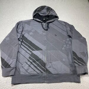 Vintage 2000s Gotcha Hoodie Black Size XL Skate Surf Wear Y2K Stripe Embroidered